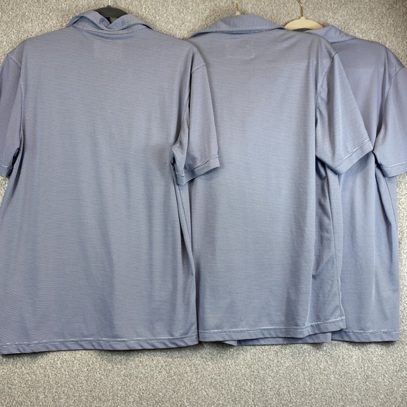 Lot of 3 Chic Fil A polo shirts workwear M liquid knit texture - Picture 9 of 10